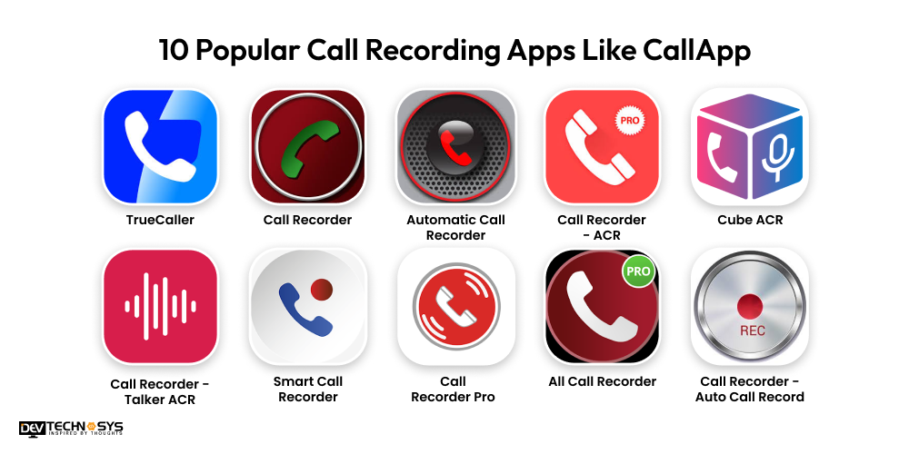 Popular Call Recording Apps Like CallApp