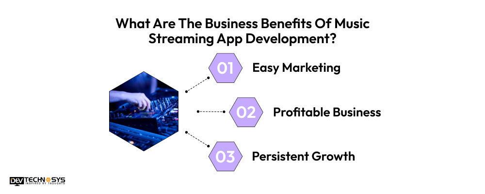 benefits of music streaming app