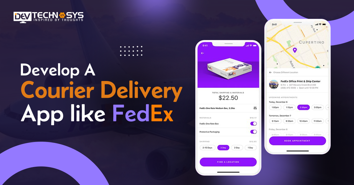 How to Develop a Courier Delivery App like FedEx?