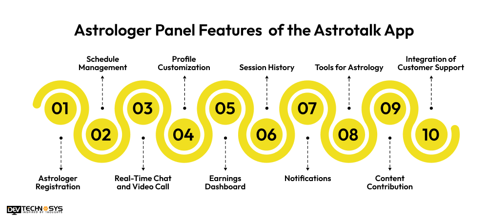 Astrologer Panel Features