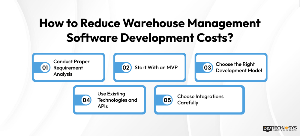 How to Reduce Warehouse Management Software Development Costs