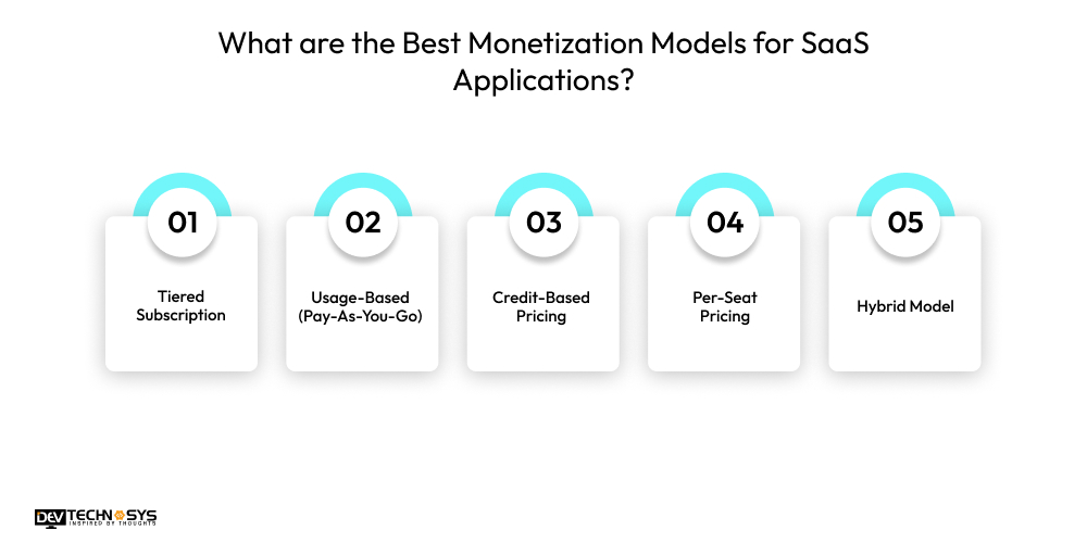 What are the Best Monetization Models for SaaS Applications