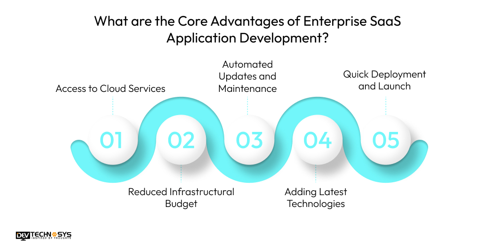 What are the Core Advantages of Enterprise SaaS Application Development