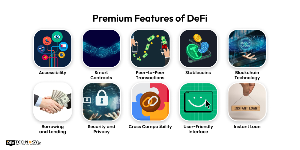 10 Premium Features of DeFi