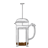 French Press Tumbler GIF