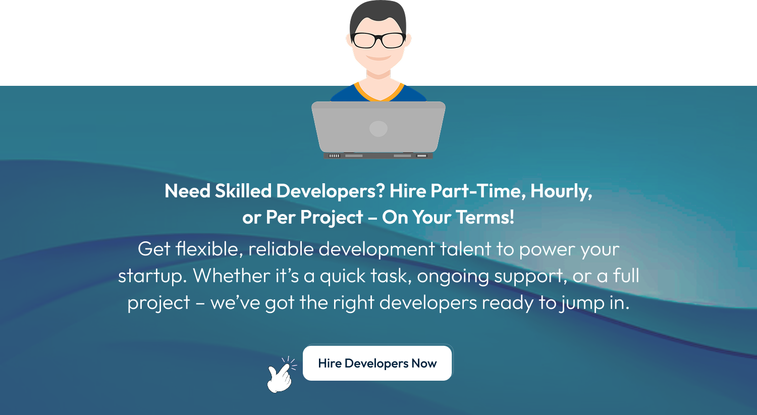 Hire Developers CTA