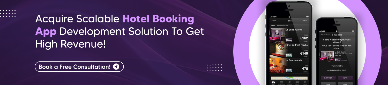Scalable Hotel Booking App Development Solution