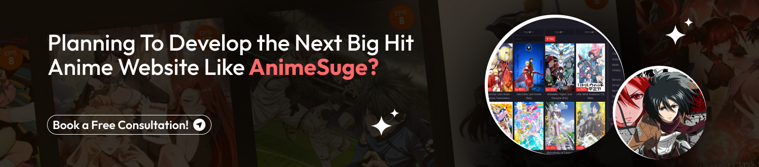 CTA Develop Anime Website Like Animesuge