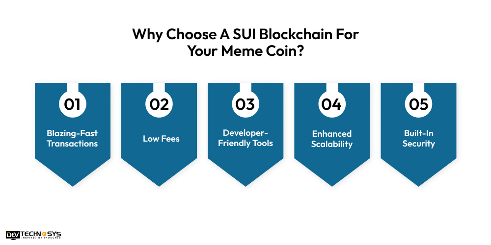 Choose A SUI Blockchain For Your Meme Coin