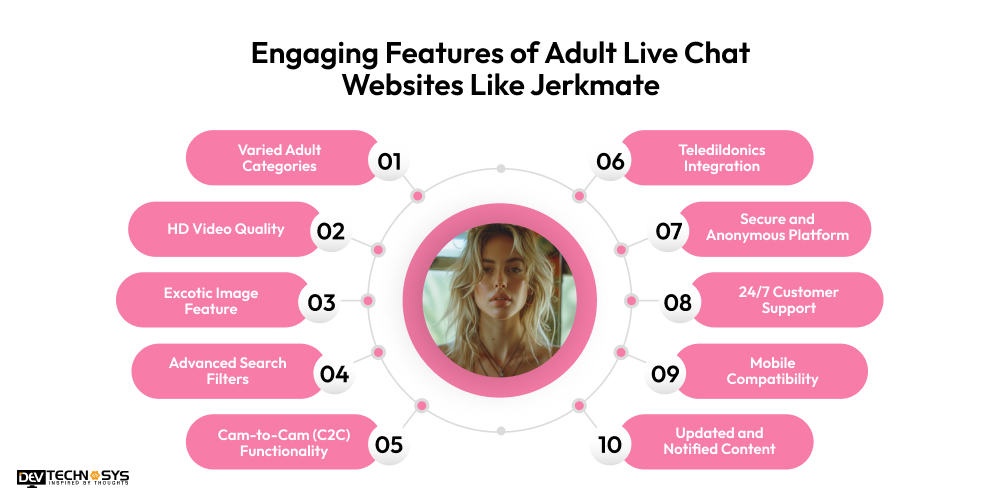 Engaging Features of Adult Live Chat Websites Like Jerkmate