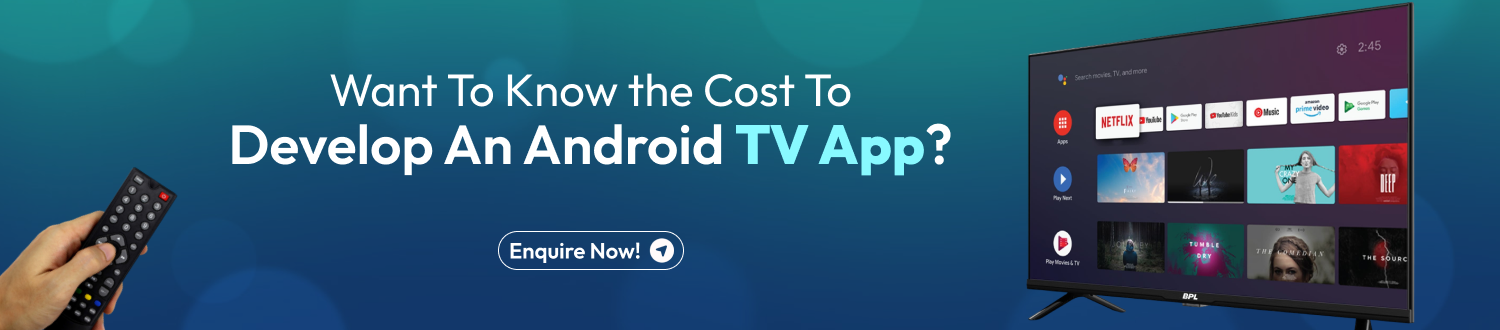 CTA 1 Android TV App Development