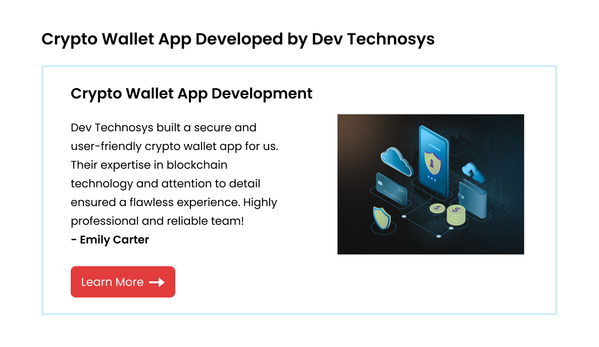 Testimonial Crypto Wallet Development Cost