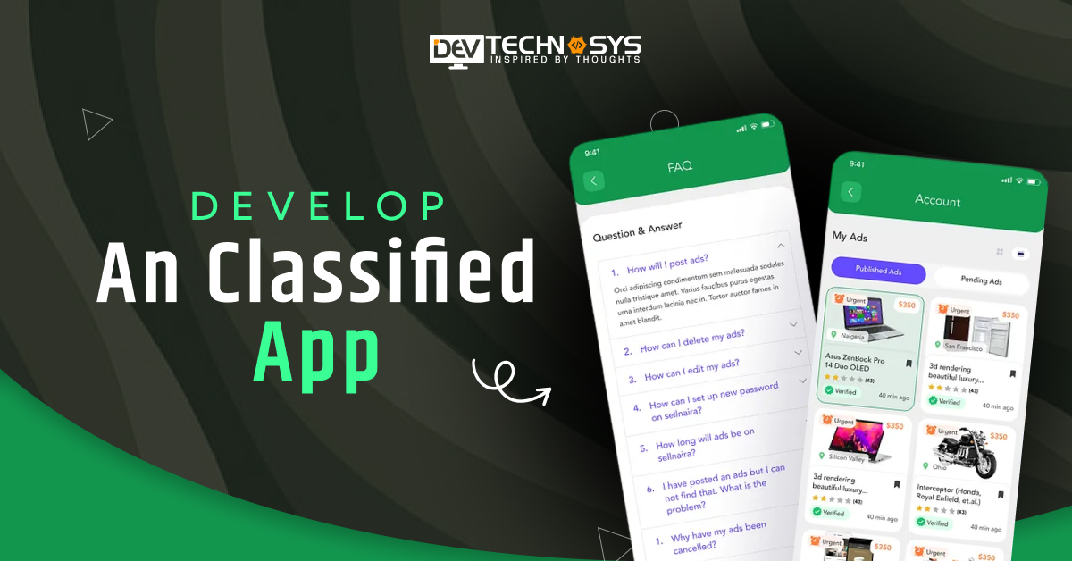 Steps To Develop A Classified App