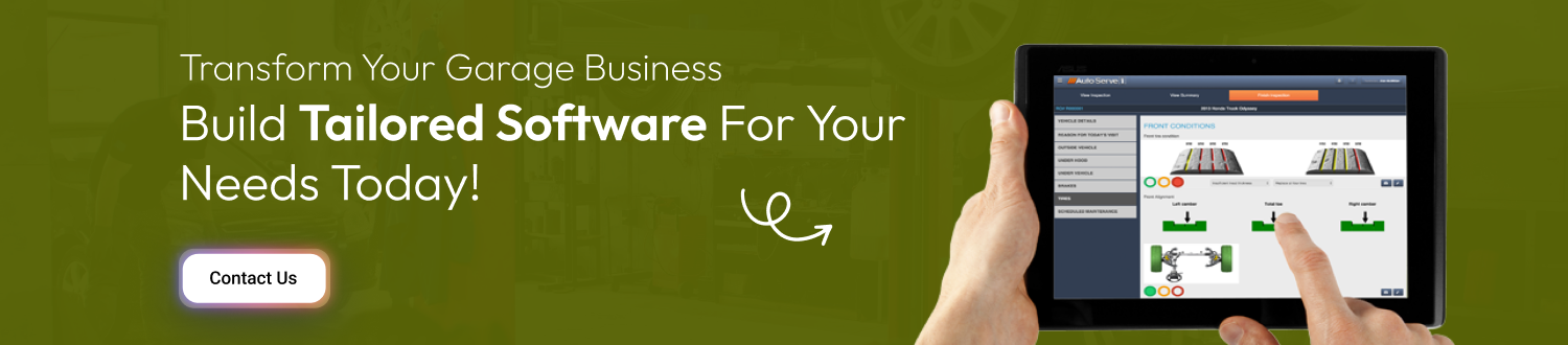 Build Automotive Garage Software CTA