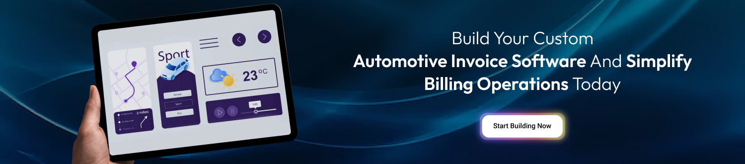 Build Automotive Invoice Software CTA