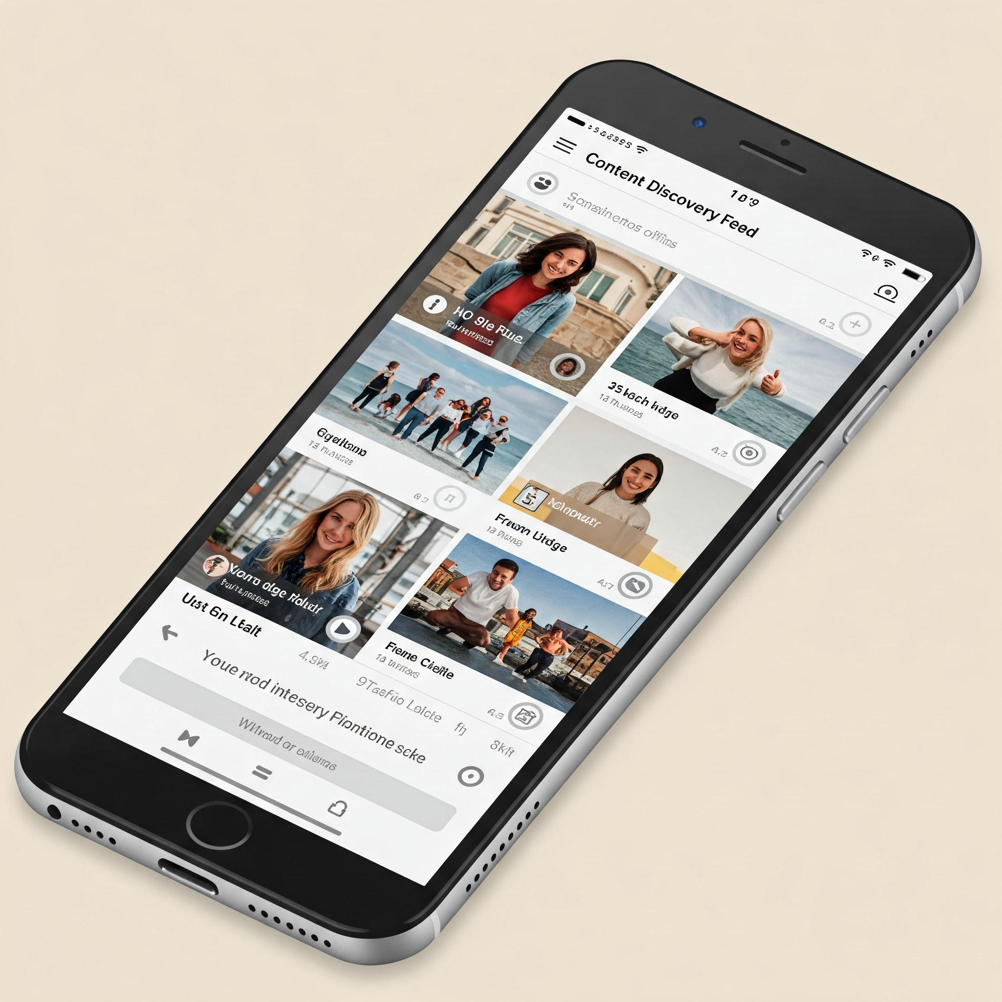 Content Discovery Feed