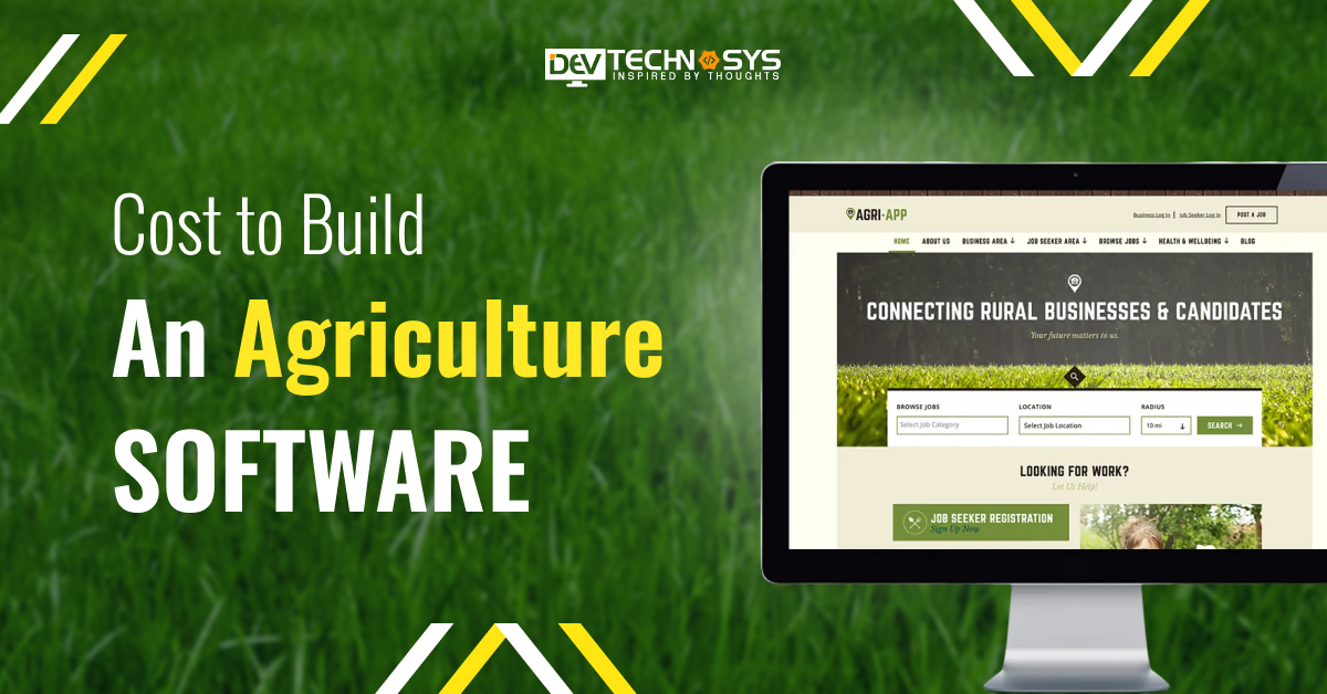 How Much Does it Cost to Build An Agriculture Software?