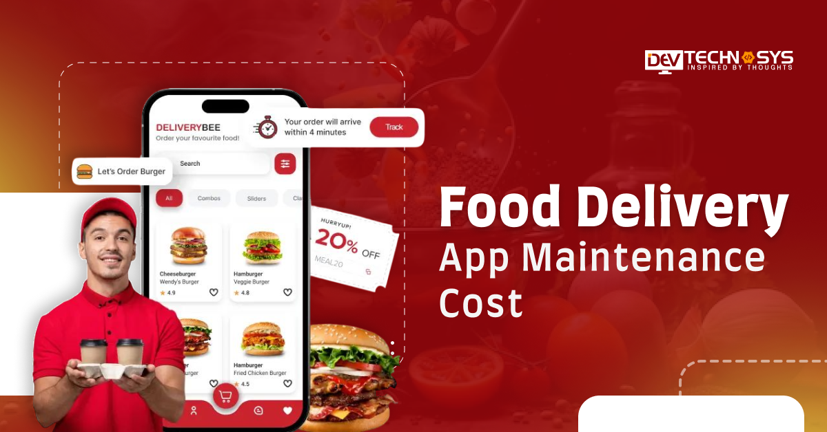 Food Delivery App Maintenance Cost 