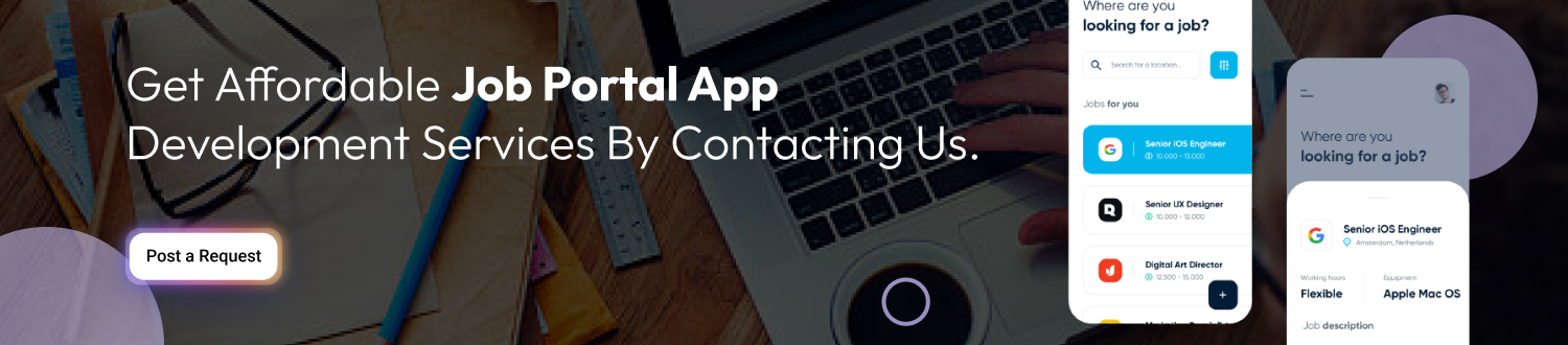 Get Affordable Job Portal App Development Services