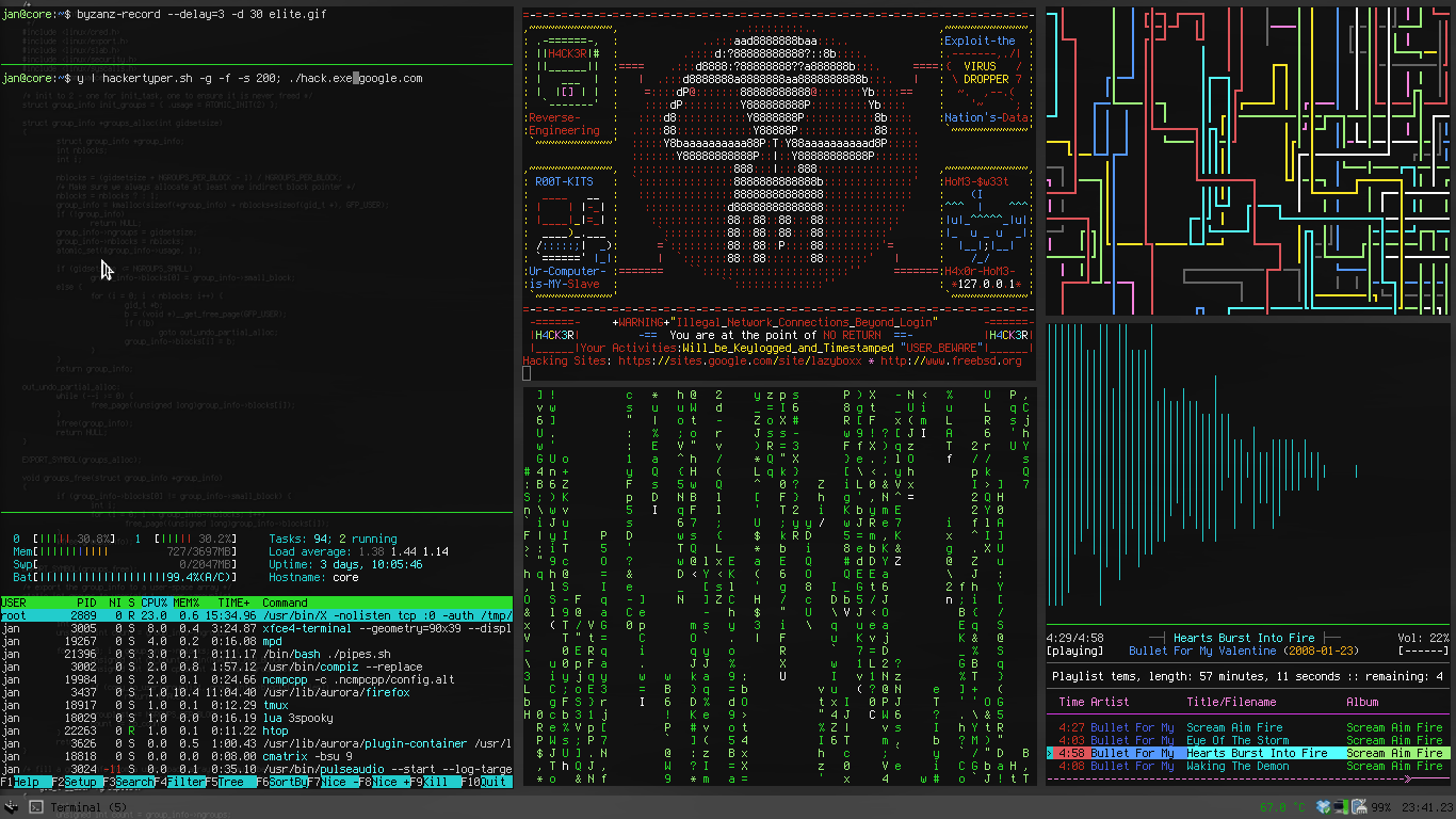 Hacking Simulator-Geek Typer