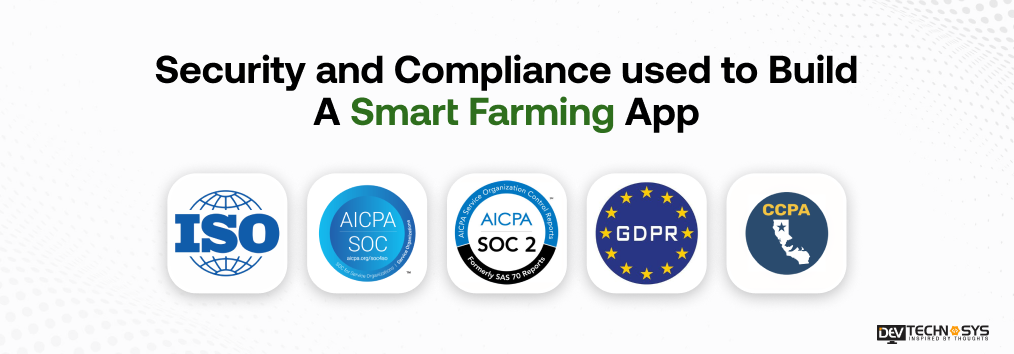 Security and Compliance used to Build A Smart Farming App