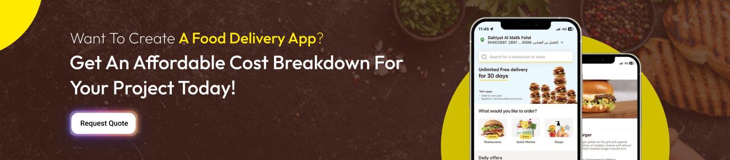 Want to create a food delivery app