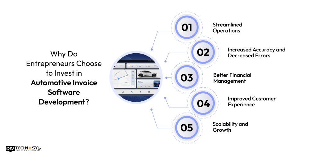 Why Do Entrepreneurs Choose to Invest in Automotive Invoice Software Development