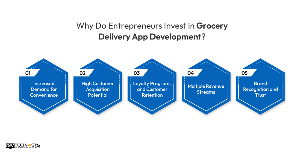 Why Do Entrepreneurs Invest in Grocery Delivery App Development