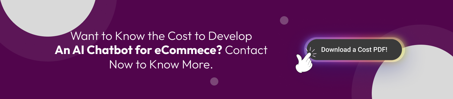 CTA 1 Develop An AI chatbot for Ecommerce