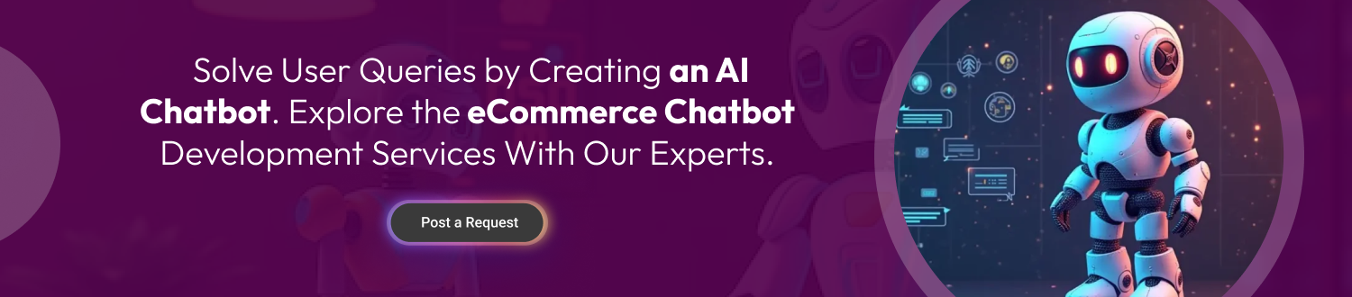CTA Develop An AI chatbot for Ecommerce