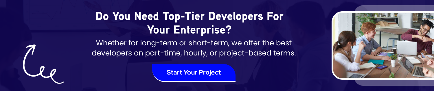 Dedicated Developer CTA