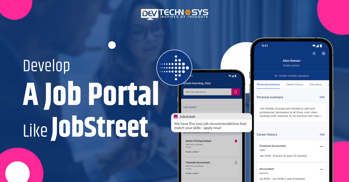 Develop a Job Portal Like JobStreet