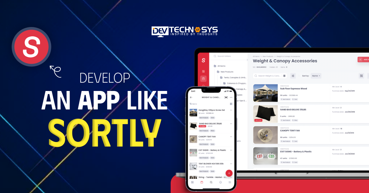 How to Develop an App Like Sortly: An Inventory Management App?