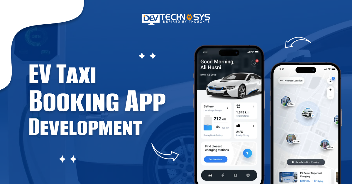 EV Taxi Booking App Development
