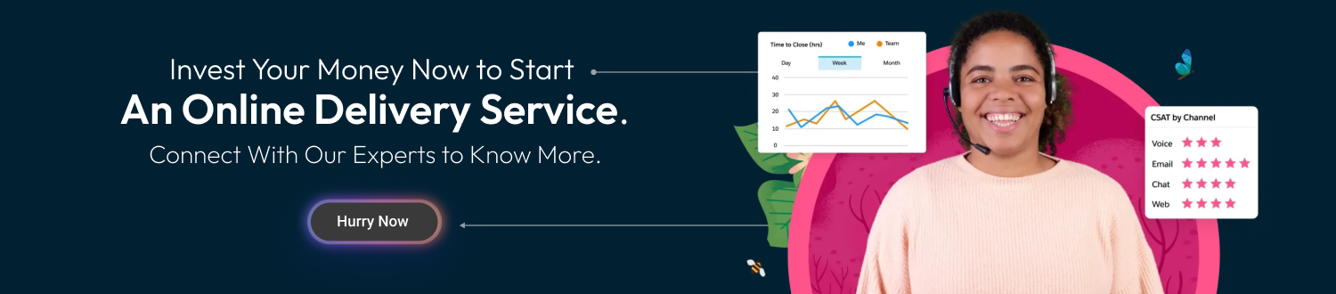 Invest Your Money Now to Start an Online Delivery Service