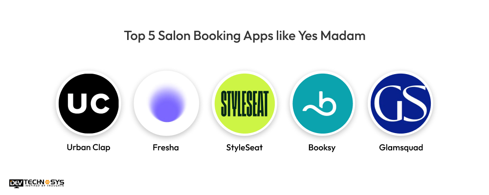 Top 5 Salon Booking Apps like Yes Madam