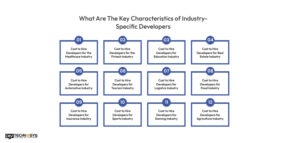 What Are The Key Characteristics of Industry-Specific Developers