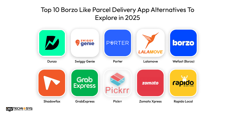 Borzo Like Parcel Delivery App Alternatives