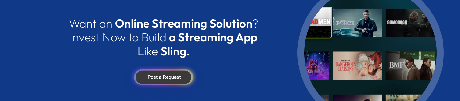 CTA Build a Streaming App Like Sling