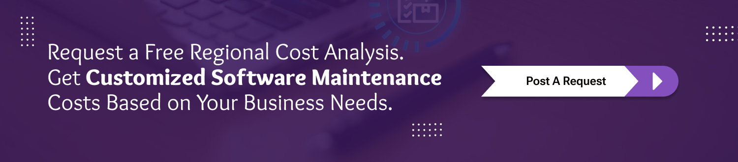 Software Maintenance Cost in All Regions cta1