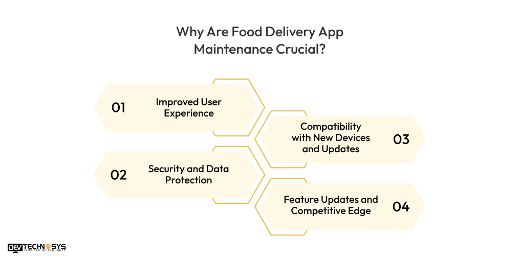 Why Are Food Delivery App Maintenance Crucial