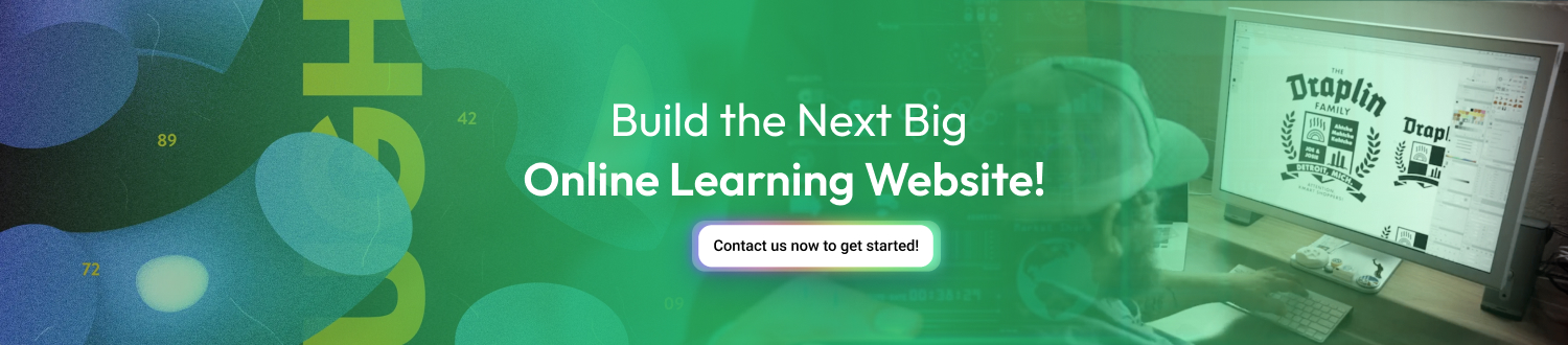 Build the Next Big Online Learning Website CTA 1