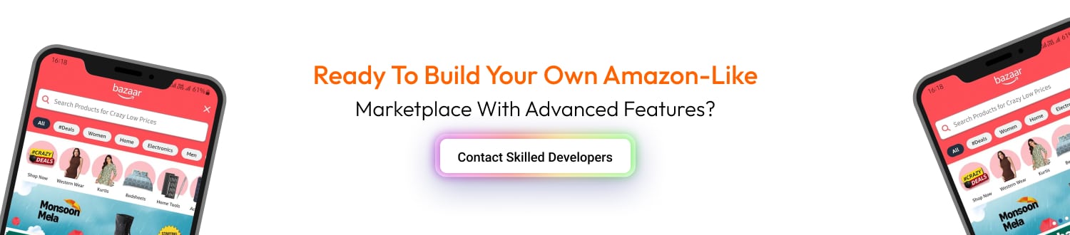 CTA Create an Ecommerce Marketplace Like Amazon