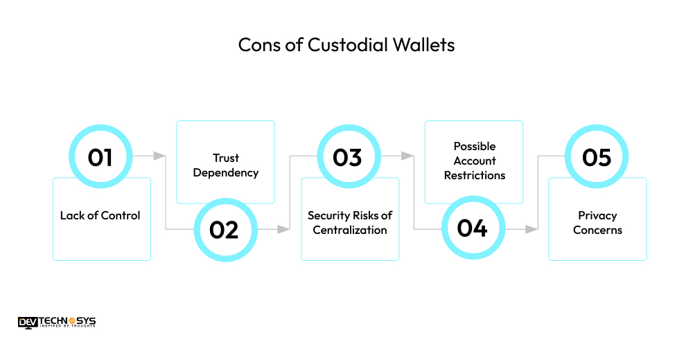 Cons of Custodial Wallets