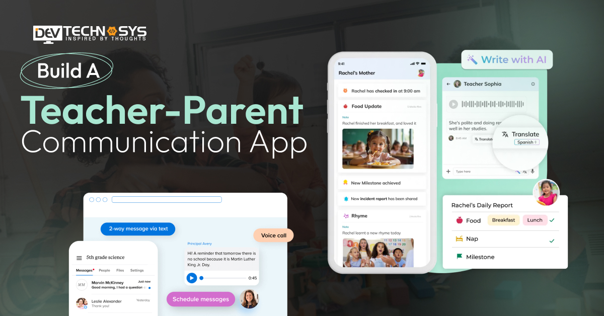 How To Build A Teacher-Parent Communication App