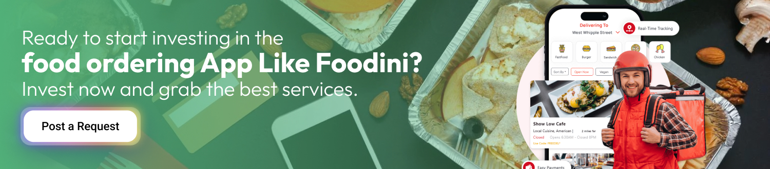 How to Build a Food Ordering App Like Foodini cta