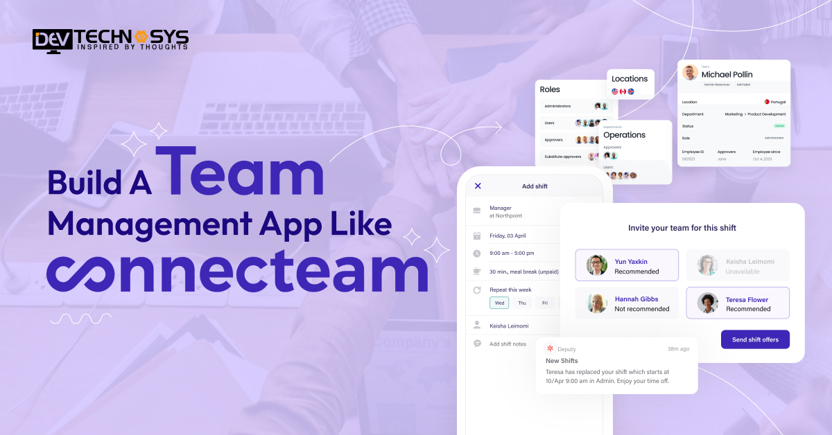 How to Build a Team Management App Like Connecteam