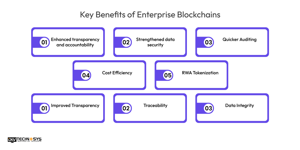 Key Benefits of Enterprise Blockchains