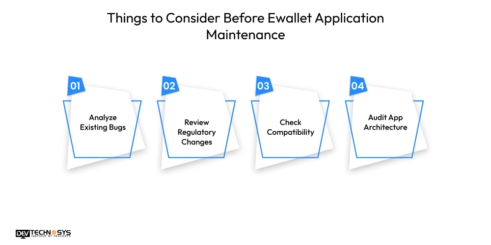 Things to Consider Before Ewallet Application Maintenance