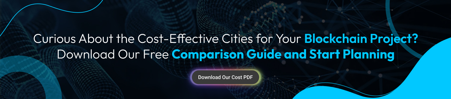 CTA 1 Blockchain Development Cost in Canadian Cities